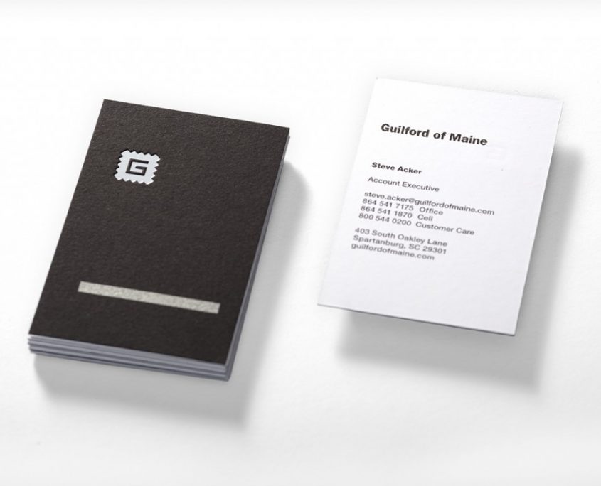 Guilford of Maine Business Cards Gilson Graphics
